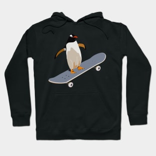 Skateboard Penguin Hoodie